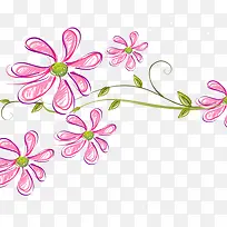 手绘花卉-空若网 手绘花卉-空若网