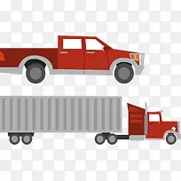 银色货柜车-空若网 银色货柜车-空若网