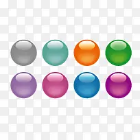 矢量各色圆形无边框咨询按钮-空若网 矢量各色圆形无边框咨询按钮-空若网