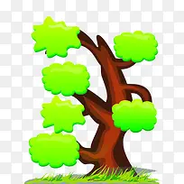 卡通树-空若网 卡通树-空若网