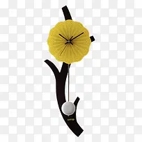 树枝挂钟-空若网 树枝挂钟-空若网