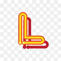 时尚的字母霓虹灯免抠素材-空若网 时尚的字母霓虹灯免抠素材-空若网