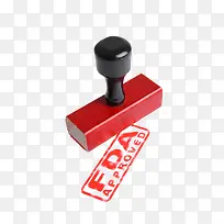 红色肃穆企业FDA认证标志免抠图-空若网 红色肃穆企业FDA认证标志免抠图-空若网