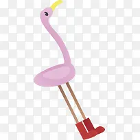 卡通火烈鸟PNG下载-空若网 卡通火烈鸟PNG下载-空若网