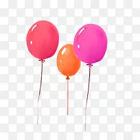 可爱的气球-空若网 可爱的气球-空若网