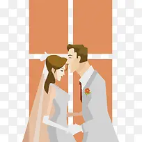 浪漫结婚婚礼矢量素材-空若网 浪漫结婚婚礼矢量素材-空若网