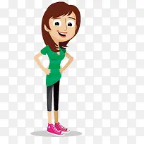 女人卡通头像美女-空若网 女人卡通头像美女-空若网