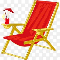 摄影海边沙滩座椅手绘-空若网 摄影海边沙滩座椅手绘-空若网