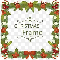 松树枝圣诞边框-空若网 松树枝圣诞边框-空若网