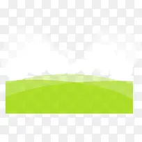 矢量青色草坪素材-空若网 矢量青色草坪素材-空若网