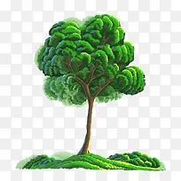 手绘树木-空若网 手绘树木-空若网