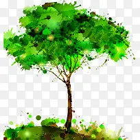 高清摄影手绘油画树木-空若网 高清摄影手绘油画树木-空若网