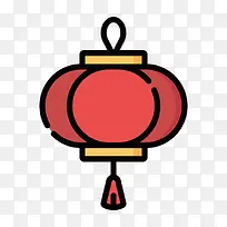 扁平化灯笼PNG-空若网 扁平化灯笼PNG-空若网