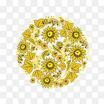 向日葵免抠-空若网 向日葵免抠-空若网