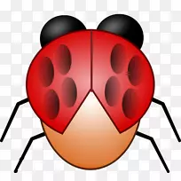 电脑图标剪贴画.瓢虫-空若网 电脑图标剪贴画.瓢虫-空若网