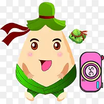 手绘粽子-空若网 手绘粽子-空若网