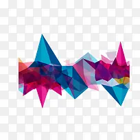 炫彩不规则三角形-空若网 炫彩不规则三角形-空若网
