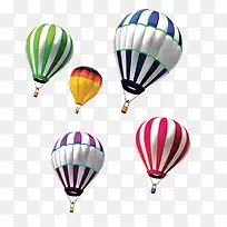 热气球 彩色-空若网 热气球 彩色-空若网