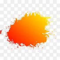 橙色墨迹-空若网 橙色墨迹-空若网