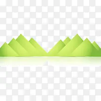 创意几何图形树林-空若网 创意几何图形树林-空若网