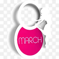 妇女节促销8卡片矢量图-空若网 妇女节促销8卡片矢量图-空若网