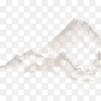 水墨山峰-空若网 水墨山峰-空若网