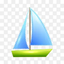 卡通可爱帆船-空若网 卡通可爱帆船-空若网