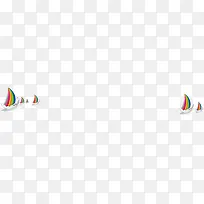 可爱的卡通帆船-空若网 可爱的卡通帆船-空若网