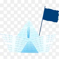 创意卡通帆船-空若网 创意卡通帆船-空若网