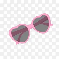 卡通爱心眼镜-空若网 卡通爱心眼镜-空若网