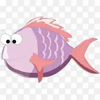 紫色卡通鱼儿下载-空若网 紫色卡通鱼儿下载-空若网