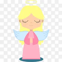 可爱天使矢量素材-空若网 可爱天使矢量素材-空若网