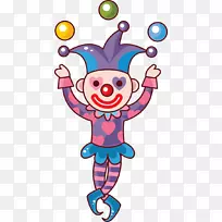 马戏团卡通小丑摄影-小丑-空若网 马戏团卡通小丑摄影-小丑-空若网