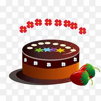 卡通手绘蛋糕生日祝福-空若网 卡通手绘蛋糕生日祝福-空若网