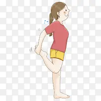 手绘减肥操-空若网 手绘减肥操-空若网