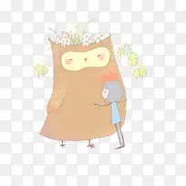 卡通插画-空若网 卡通插画-空若网