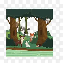 自然环境森林动物-空若网 自然环境森林动物-空若网