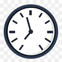 扁平化钟表PNG下载-空若网 扁平化钟表PNG下载-空若网
