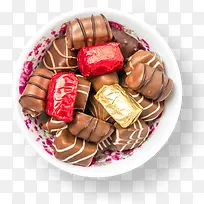 一盘多彩的巧克力-空若网 一盘多彩的巧克力-空若网