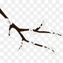 手绘梨花-空若网 手绘梨花-空若网