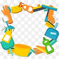 矢量扁平化家居百货图案-空若网 矢量扁平化家居百货图案-空若网