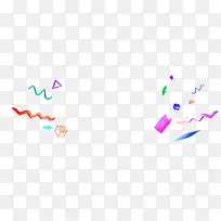 多彩清新礼花漂浮素材-空若网 多彩清新礼花漂浮素材-空若网