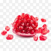 红色石榴水果颗粒-空若网 红色石榴水果颗粒-空若网