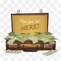 卡通手绘钱币-空若网 卡通手绘钱币-空若网