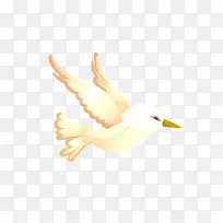 白色的卡通小鸟-空若网 白色的卡通小鸟-空若网