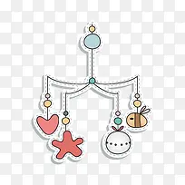 卡通手绘吊灯-空若网 卡通手绘吊灯-空若网