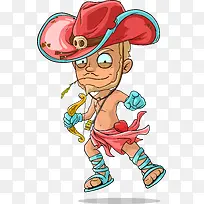 海盗卡通矢量图-空若网 海盗卡通矢量图-空若网