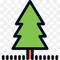 卡通杉树-空若网 卡通杉树-空若网