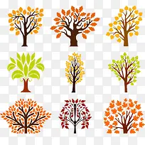 炫彩卷纹树图片高清免扣素材-空若网 炫彩卷纹树图片高清免扣素材-空若网