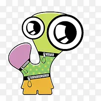 卡通可爱小动物装饰设计动物头像-空若网 卡通可爱小动物装饰设计动物头像-空若网